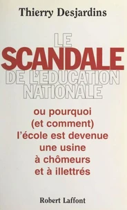 Le scandale de l'Éducation nationale