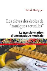 Les élèves des écoles de "musiques actuelles"