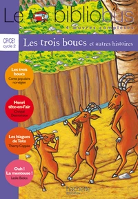 Le Bibliobus n° 12 CP/CE1 Cycle 2 Parcours de lecture de 4 oeuvres complètes : Les Trois boucs, conte populaire norvégien ; Henri tête-en-l'air de Christel Desmoineaux ; Les Blagues de Toto de Thierry Coppée ; Ouh ! La menteuse ! de Leslie Bedos