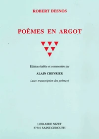 Poèmes en argot