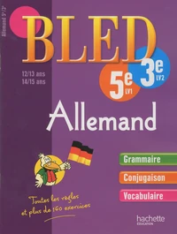 Allemand 5e LV1, 3e LV2
