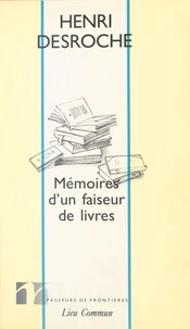 Mémoires d'un faiseur de livres