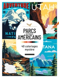 40 Coloriages Mystère : Parcs nationaux américains