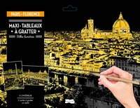 Maxi-tableaux à gratter Paris - Florence
