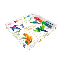Oiseaux à l'aquarelle