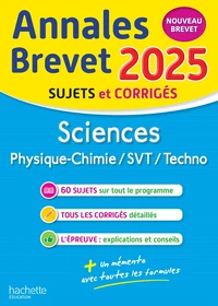 Sciences Physique-Chimie/SVT/Techno 3e