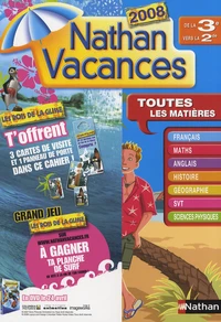 Nathan vacances de la 3e vers la 2e