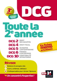 DCG Toute la 2e année en fiches mémos