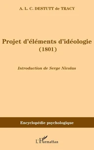 Projets d'éléments d'idéologie (1801)
