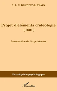 Projets d'éléments d'idéologie (1801)
