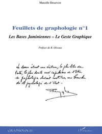 Feuillets de graphologie