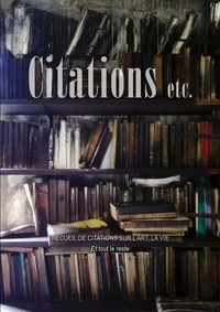 Citations etc.