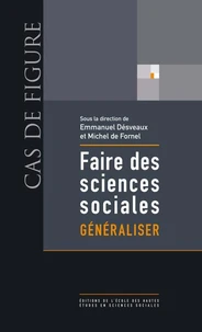 Faire des sciences sociales