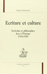 Écriture et culture