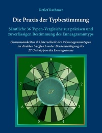 Detlef Rathmer et Verlagshaus Rathmer - Die Praxis der Typbestimmung - Sämtliche 36 Typen-Vergleiche zur präzisen und zuverlässigen Bestimmung des Enneagrammtyps.