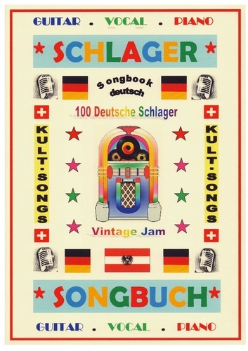 Detmar Gansel - 100 Deutsche Kult-Schlager + 100 Gitarren-Playbacks (MP3) - Songbuch mit Texten &amp; Akkorden.