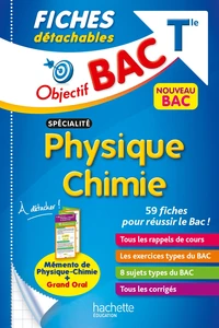 Fiches détachables Spécialité Physique Chimie Tle