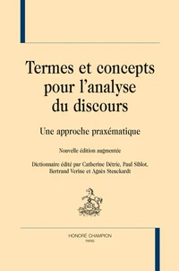 Termes et concepts pour l'analyse du discours