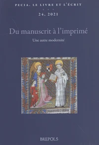 Du manuscrit à l'imprimé