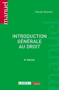 Introduction générale au droit