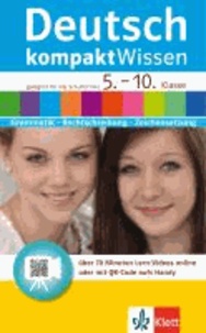 Deutsch kompaktWissen 5. - 10. Klasse - Grammatik, Rechtschreibung, Zeichensetzung mit Lern-Videos online.