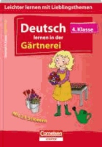 Deutsch lernen in der Gärtnerei - 4.Klasse.