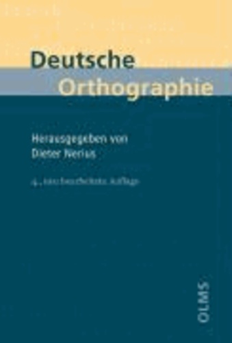 Deutsche Orthographie.
