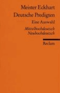 Deutsche Predigten - Mittelhochdeutsch/Neuhochdeutsch.
