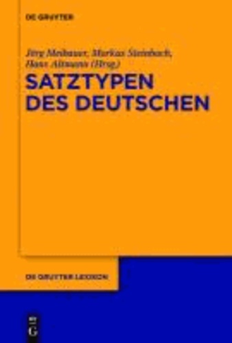 Deutsche Satztypen.