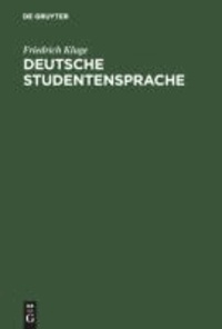Deutsche Studentensprache.