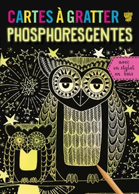Cartes à gratter phosphorescentes