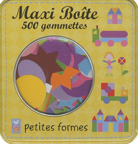  Deux Coqs d'or - Petites formes - Maxi boîte 500 gommettes.