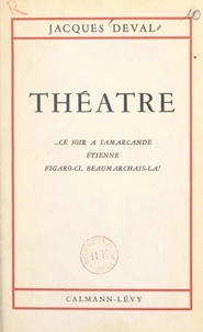 Théâtre de Jacques Deval
