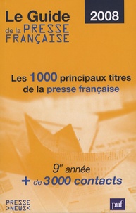  Développement Presse Médias - Le guide de la presse française - Les 1 000 principaux titres de la presse française.