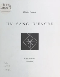 Un sang d'encre