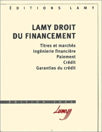 Lamy Droit du financement
