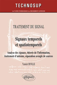 Traitement du signal - Signaux temporels et spatiotemporels