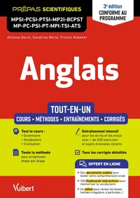 Anglais MPSI - PCSI - PTSI - MP2I - BCPST - MP - PC - PSI - PT - MPI - TSI - ATS