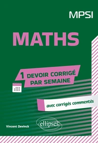 Maths MPSI