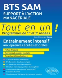 BTS SAM Support à l'action managériale