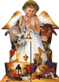 Calendrier de l'avent l'Ange de Noël