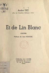 Et de lin blanc