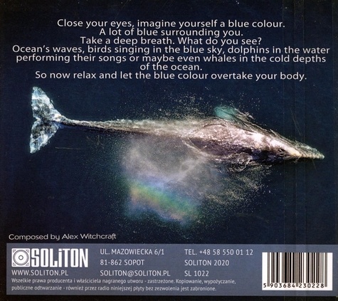Blue Relax. The Relaxing Sound of the Whales  1 CD audio