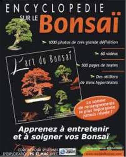  Bonsai2000 - Encyclopédie sur le bonsaï. - CD-ROM.