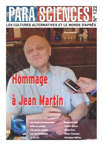 Parasciences N° 122, septembre 2021 Hommages à Jean Martin
