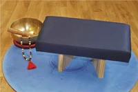 Banc de Méditation Shoggi en Bois avec Assise Rembourrée