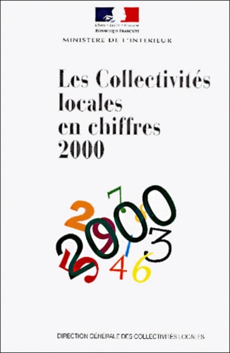  DGCL - Les collectivités locales en chiffres 2000.