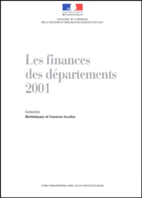 DGCL - Les finances des départements 2001.
