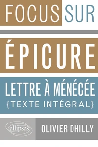 Epicure, Lettre à Ménécée