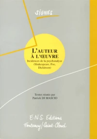 L'auteur à l'oeuvre